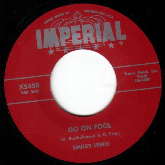 Smiley Lewis - Go On Fool // Goin' To Jump And Shout - 7" - Copasetic Mailorder